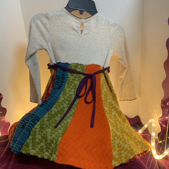 Patchwork Dress. Child’s size 5 by Rate Editions. - Picture 2 of 6
